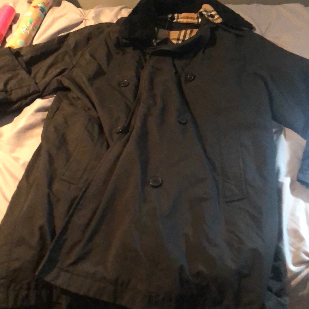 Burberry coat black womens. I Added More Photos With The Jacket On